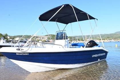 Charter Motorboat Unique Open5 Paros