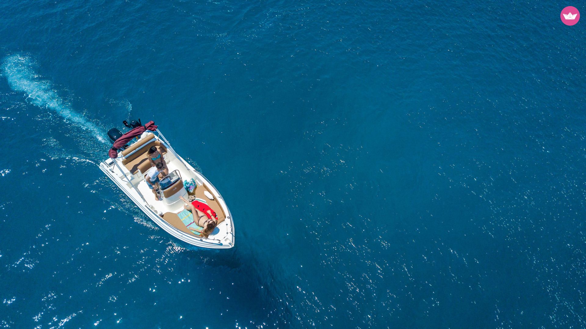 Bateau sans permis  Boat "Despina" Karel Paxos 60cv