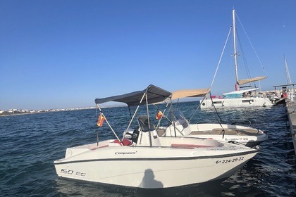 Чартер лодки без лицензии  Compass 150cc Пальма
