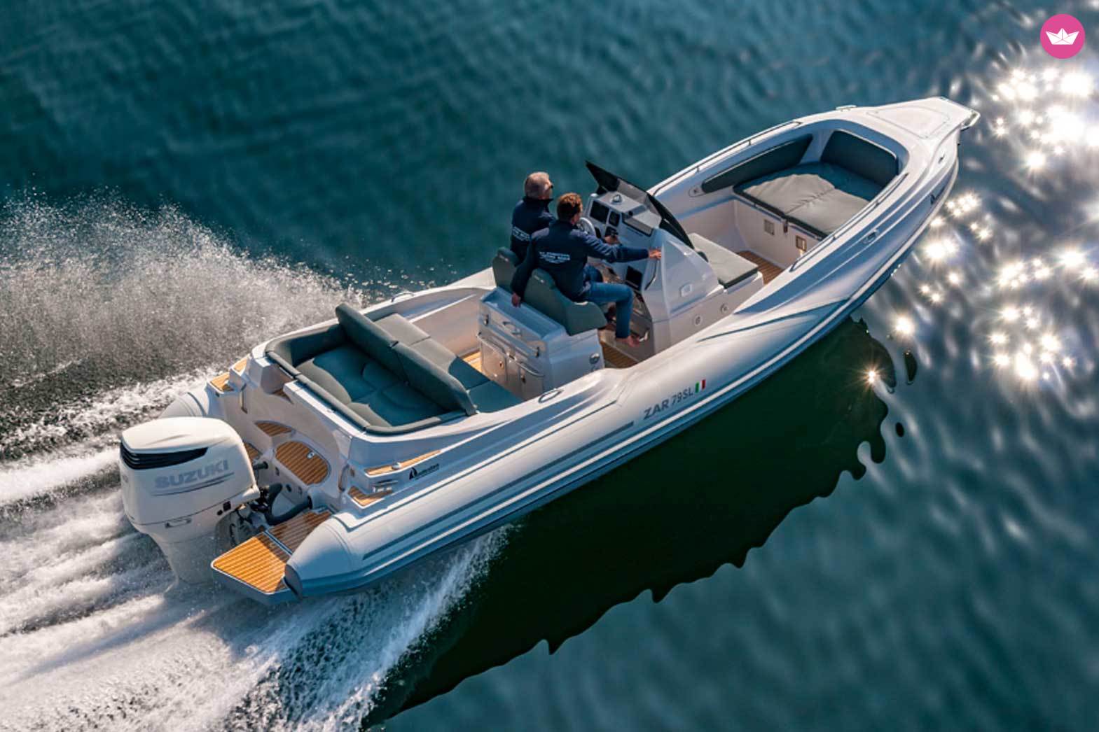 Zar 79 Sport Luxury in Ibiza for hire