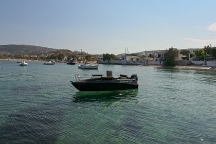 Rental Boat without license  Isatek Cobra 495 Luxury Edition Port of Milos, Milos