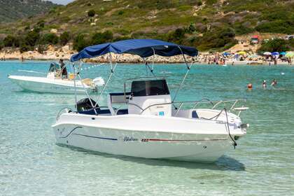Verhuur Motorboot Cantiere bluline Blumax19 Villasimius