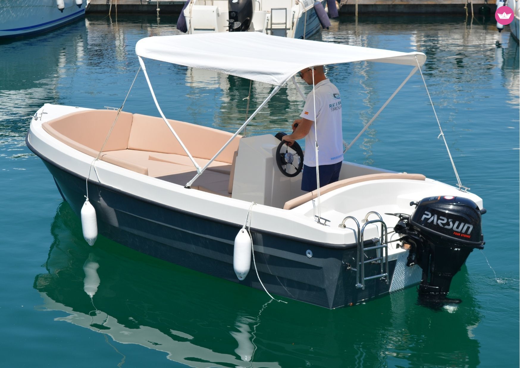 Boat without licence