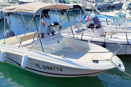 Rental Motorboat Jeanneau cap camarat 505 style Sainte-Maxime