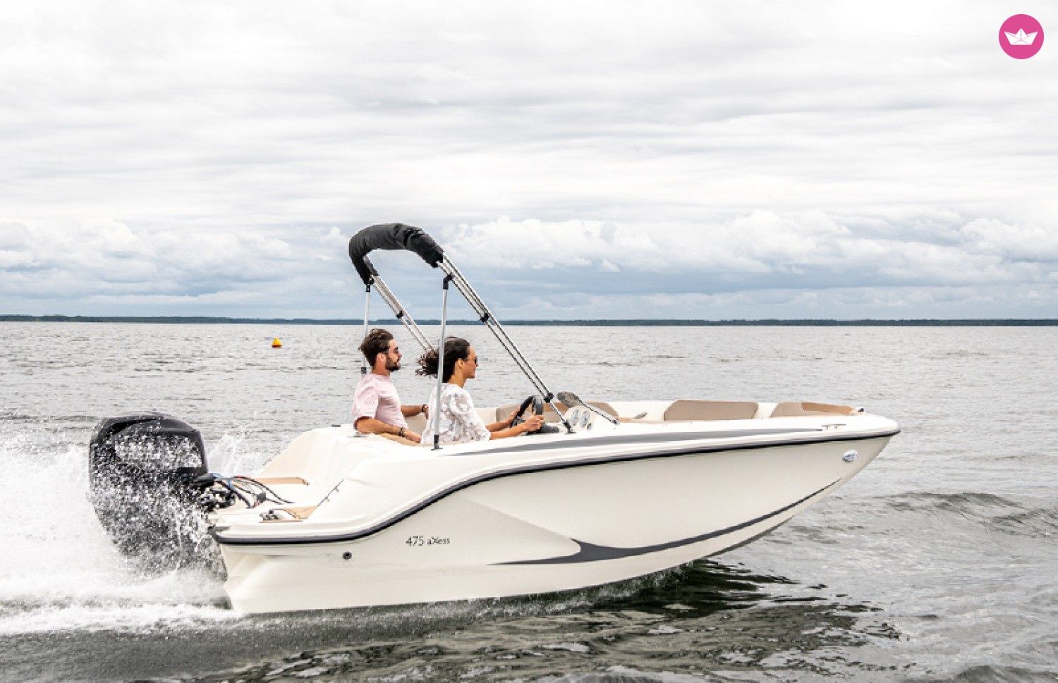 Bateau à moteur Quicksilver Axess 15cv