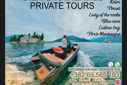 Miete Motorboot Black Pearl Poseidon Perast