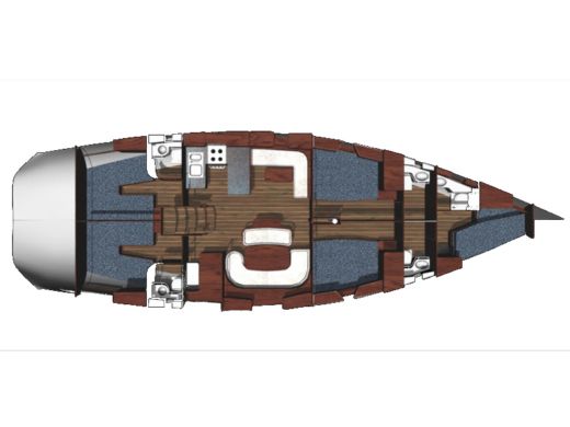 Sailboat OCEAN STAR 58.4 Boat design plan