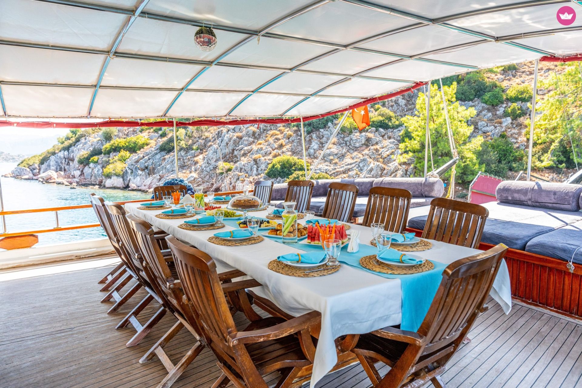 Goélette Traditional Gulet with a capacity of 16 people Ketch 28m 8