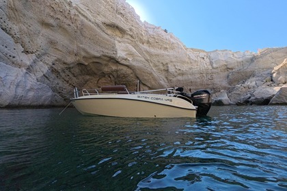 Rental Boat without license  Isatek Cobra 495 Luxury Edition Port of Milos, Milos