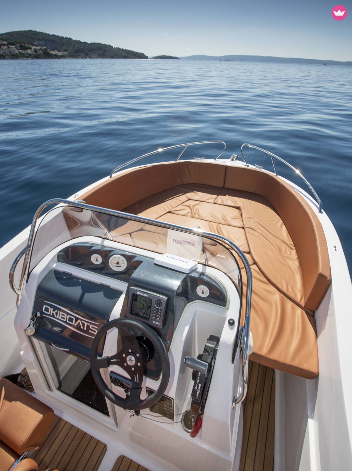 Charter Motorboat Oki Boats 545 Open Trogir