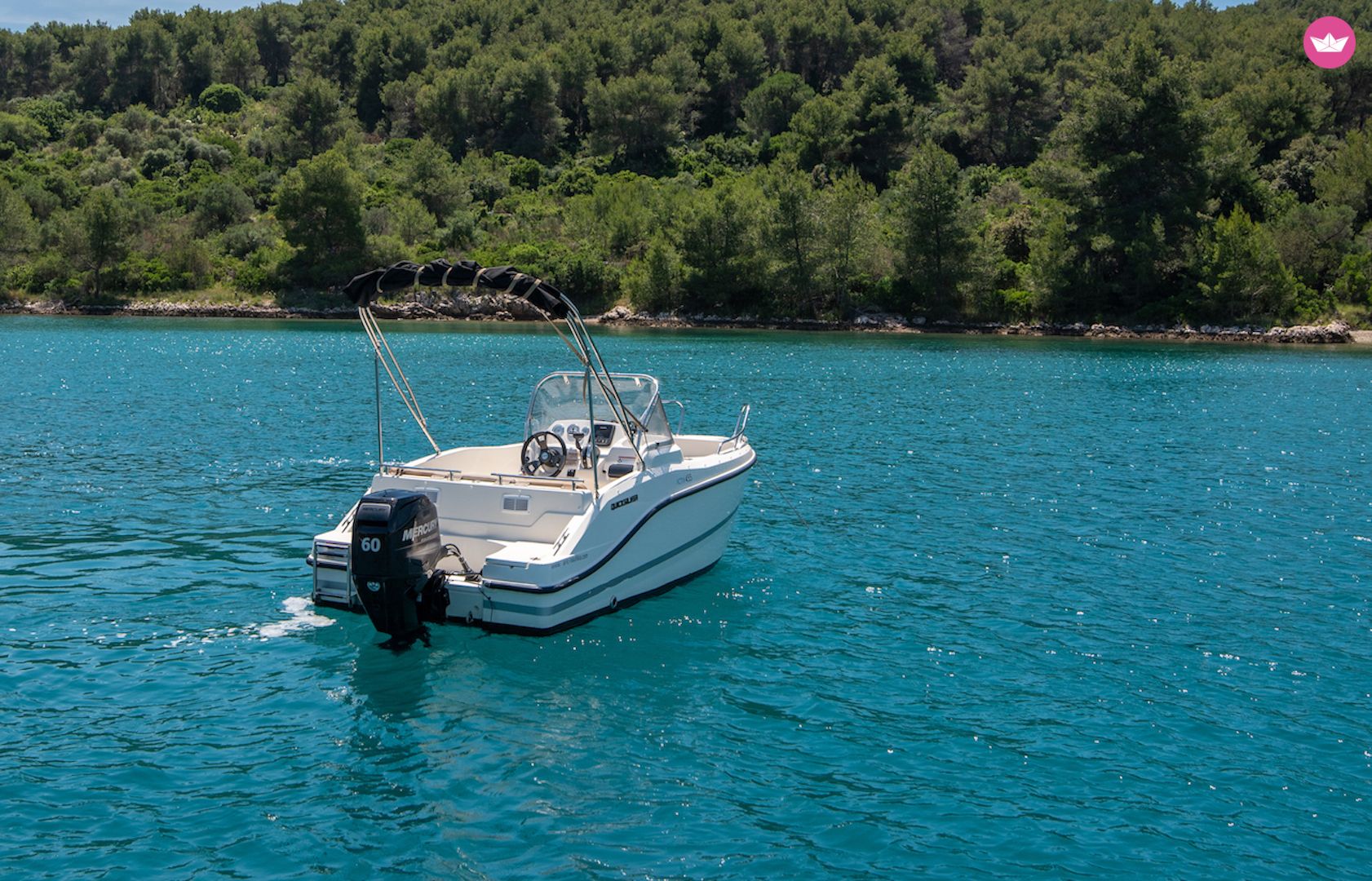 Charter Motorboat Quicksilver 455 Open Trogir