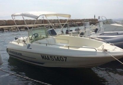 Miete Motorboot Quicksilver 550 Open Hyères