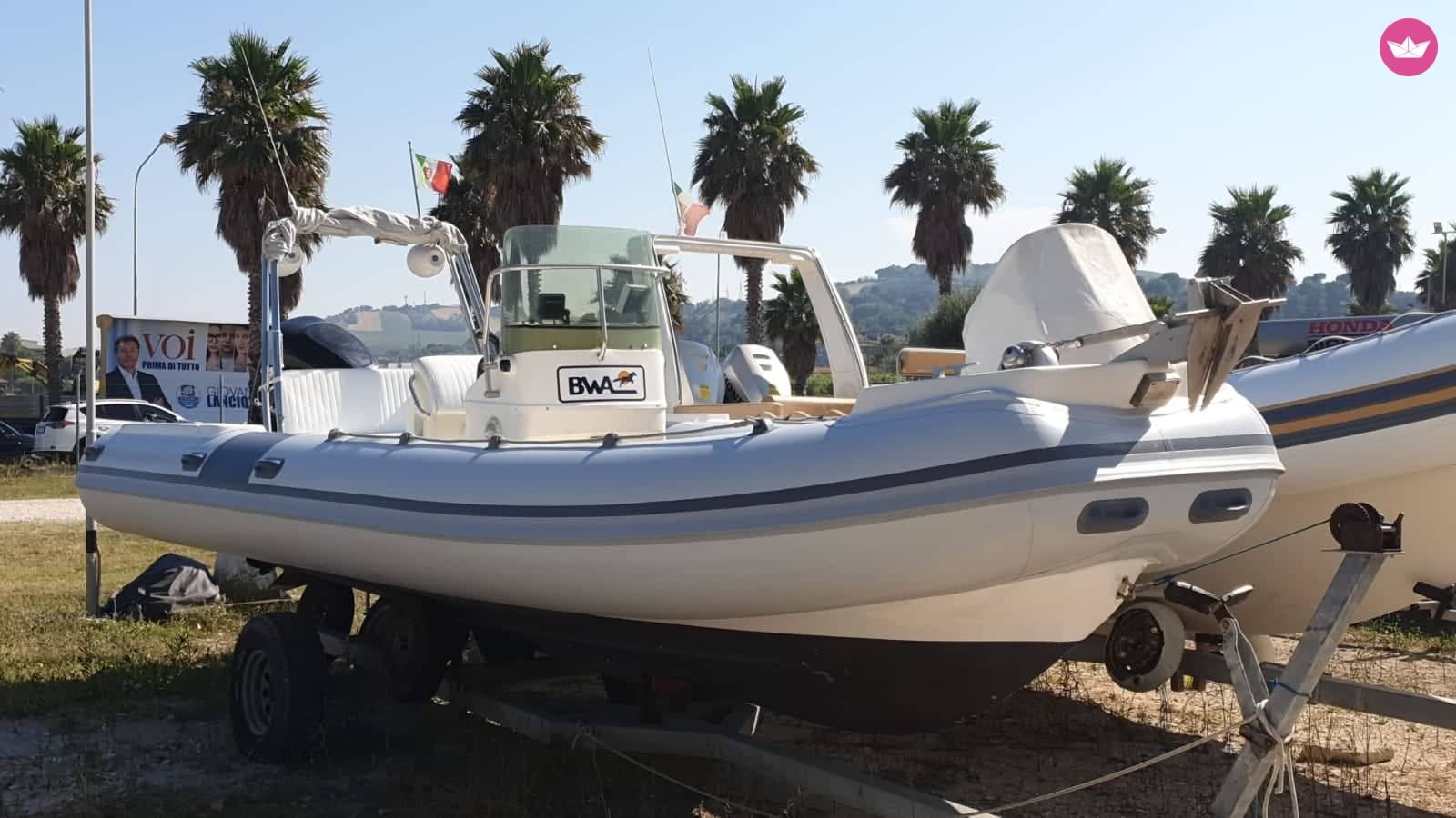 Bateau à moteur Bwa BWA 740 200cv