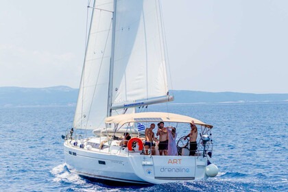 Hire Sailboat  Sun Odyssey 479 Full refit 2024 ( new Bimini - Spr Lefkada