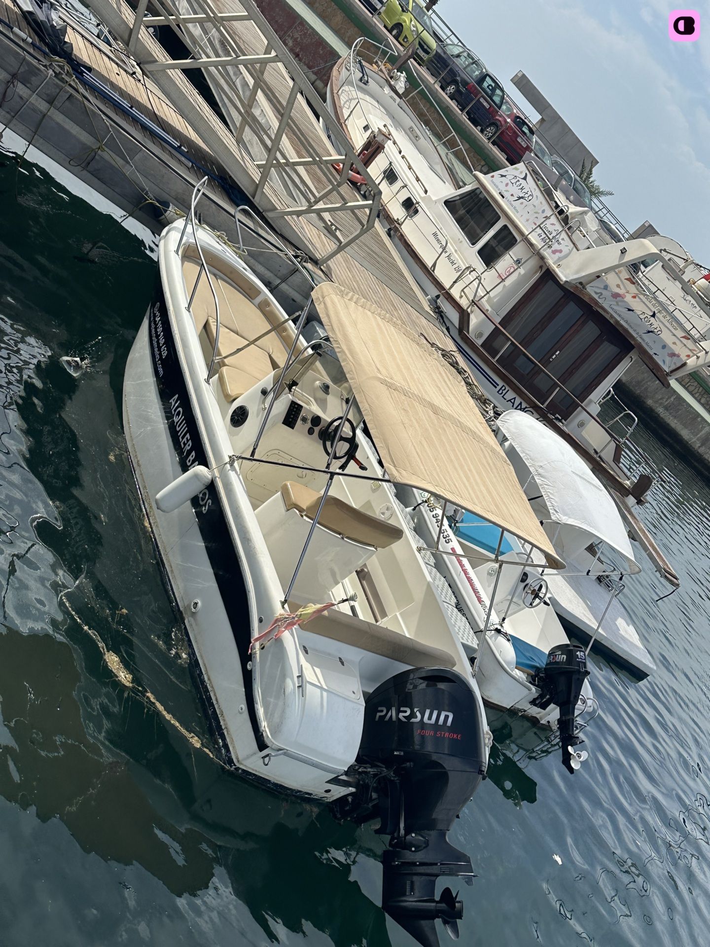 Bateau à moteur Maxum 2000 Sr3 220cv