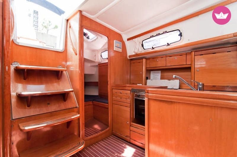 Charter sailboat in Barcelona  