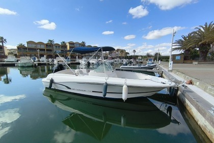 Miete Motorboot Jeanneau Cap Camarat 715 Gruissan