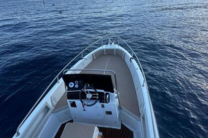 Hire Motorboat Orlando custom boat Artian 21 Maiori