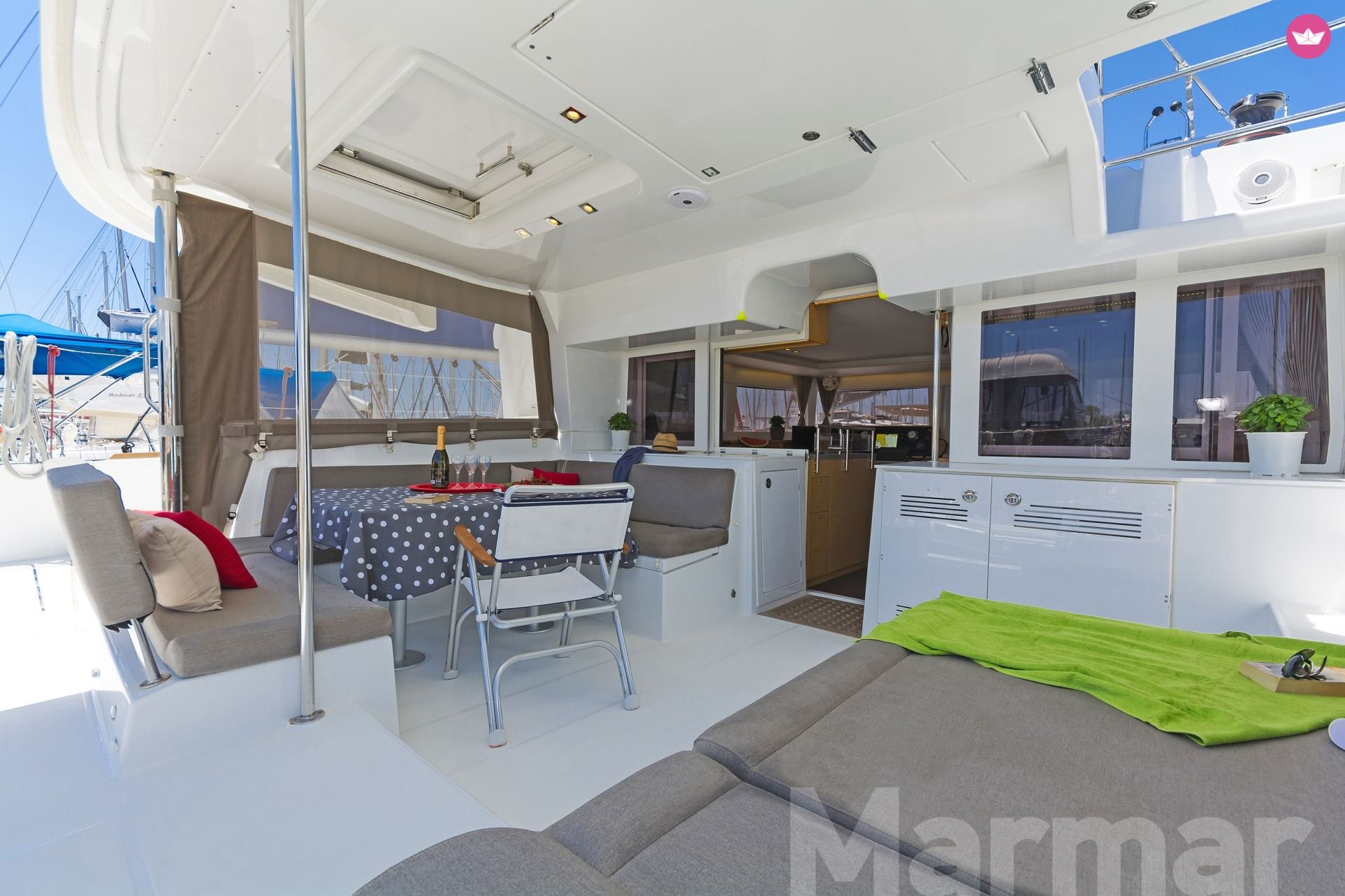 Charter Catamaran Lagoon 450F Athens