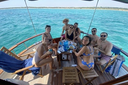 Yatch boat in Marzamemi