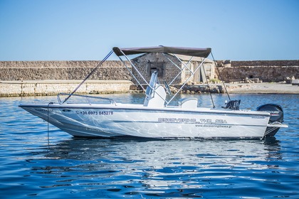 Чартер Моторная яхта Kreta Mare 550 no licence needed boat Chania Old Port