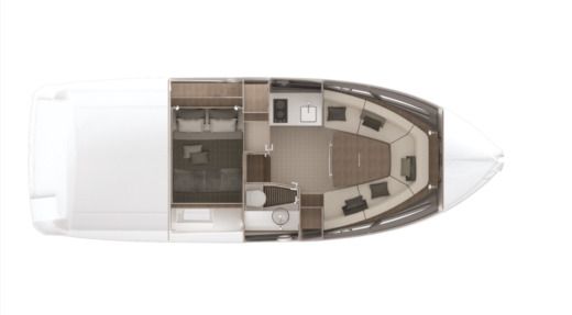 Motorboat Azimut Yachts Azimut 34 Atlantis Boat design plan