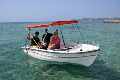 Hire Boat without licence  Thomas Vergina Thasos Regional Unit