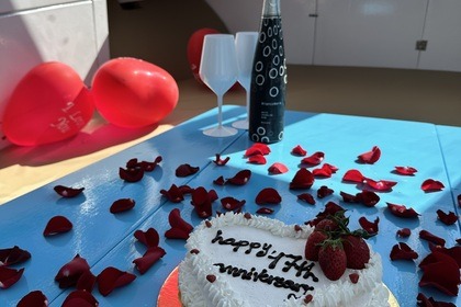 Private cruise around Mykonos or Rhenia island