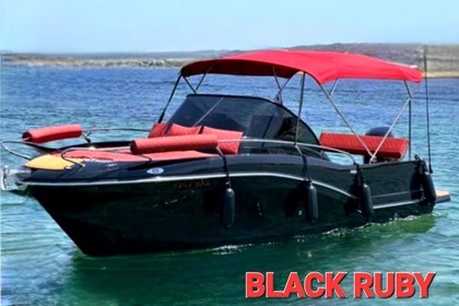 Aluguel Lancha Black boat Black RUBY Ibiza