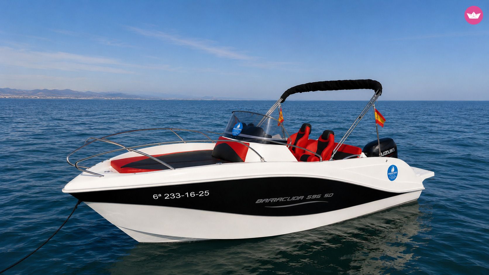 Bateau à moteur Oki Boats Barracuda 595 SUNDECK 140cv