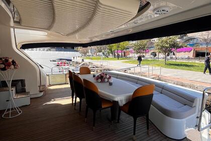 Ultra Luxury 35m Super Yacht in Istanbul – Exclusive Bosphorus Experience