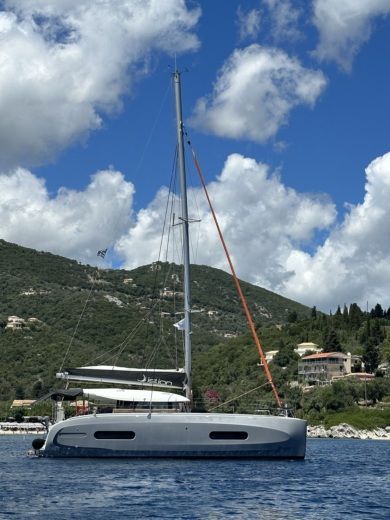 Lefkada Catamaran Beneteau Excess 11 alt tag text