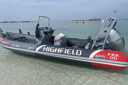 Aluguel Semi Rígido Highfield patrol 660 Forêt-Fouesnant