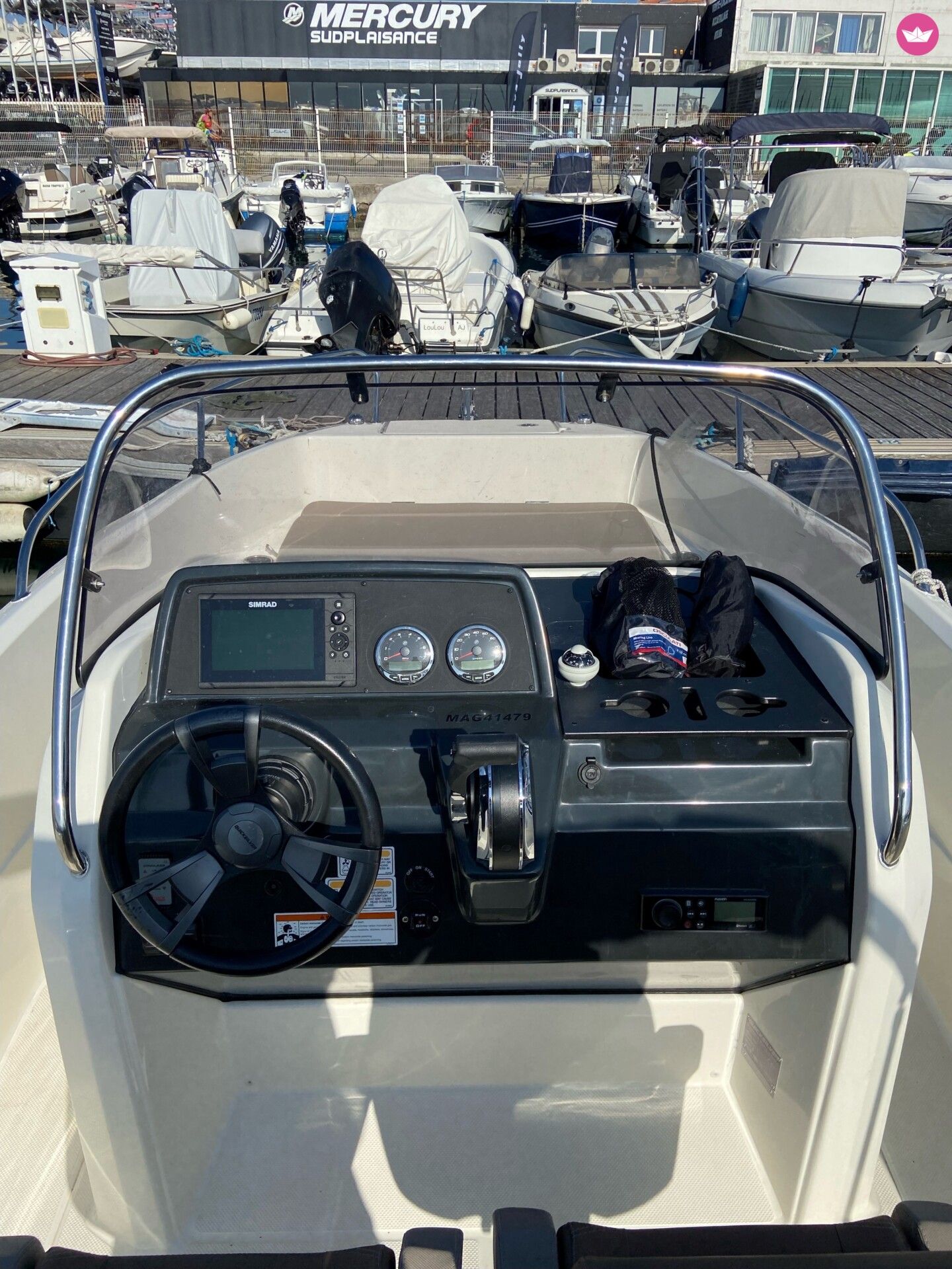 Bateau à moteur Quicksilver Activ 605 open 150cv 3