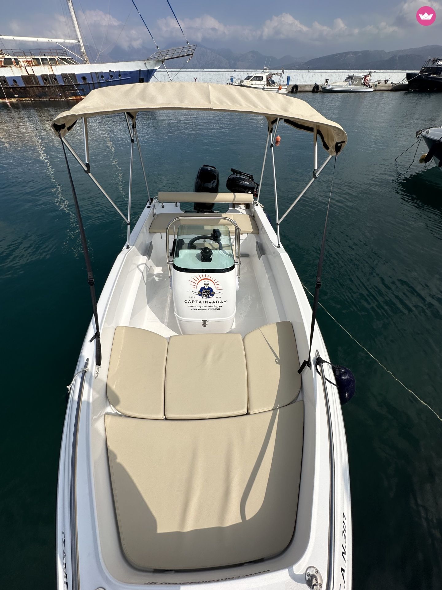 Bateau sans permis Olympic 490cc 44cv 5