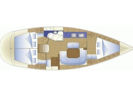 Sailboat  Bavaria 37 Cruiser Boat design plan