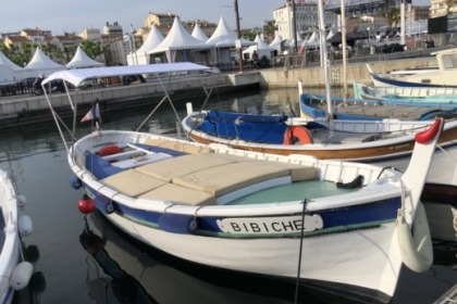 Rental Motorboat Pointu Barquette marseillaise Cannes