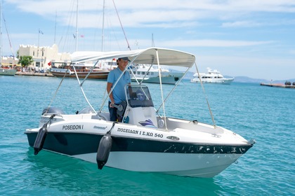 Charter Boat without licence  Poseidon 150cc Kos
