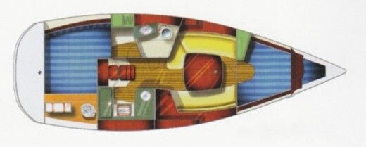 Sailboat JEANNEAU Sun Fast 32 Boat design plan