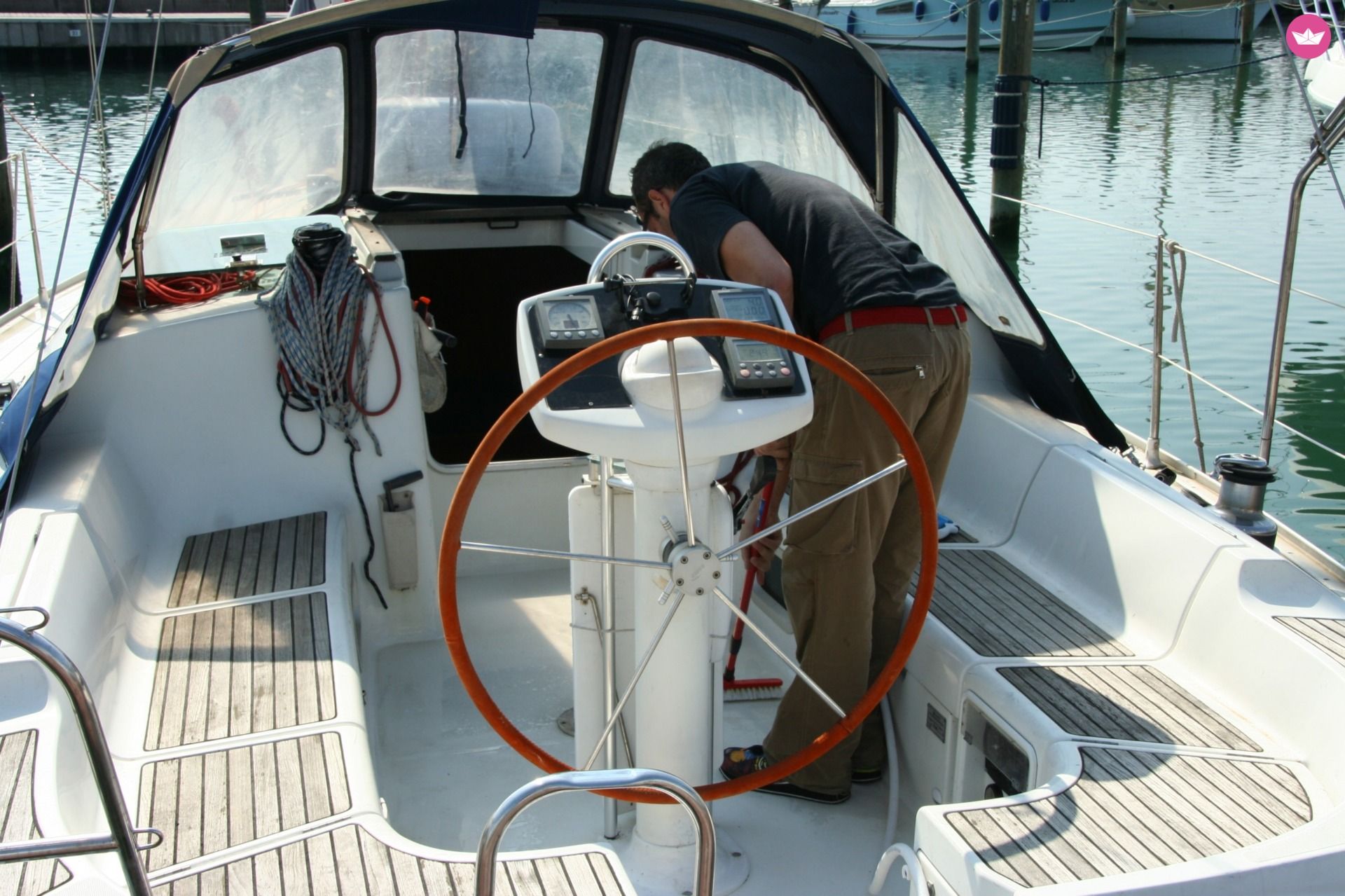 Charter sailboat in Ibiza  