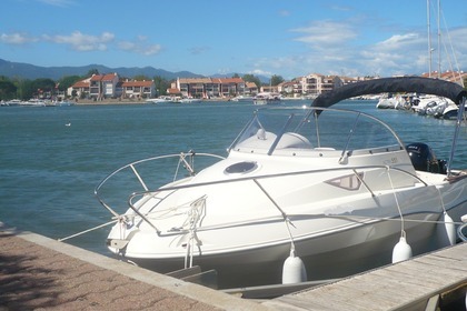 Verhuur Motorboot QUICKSILVER 5.55 ACTIV CABIN Argelès-sur-Mer