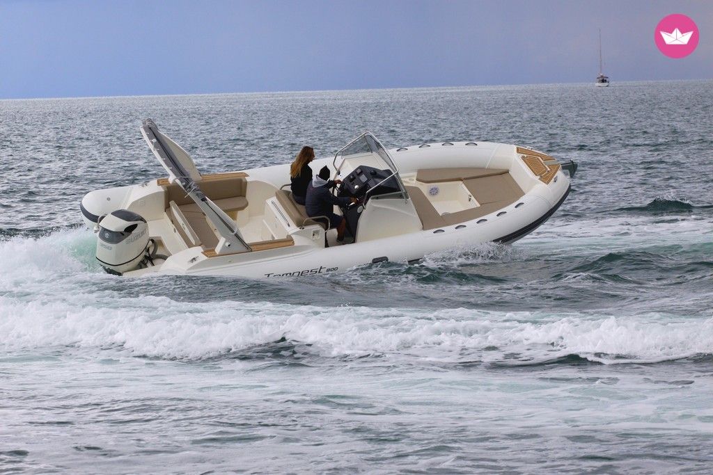 RIB Capelli Tempest 800 Sun + Suzuki  
