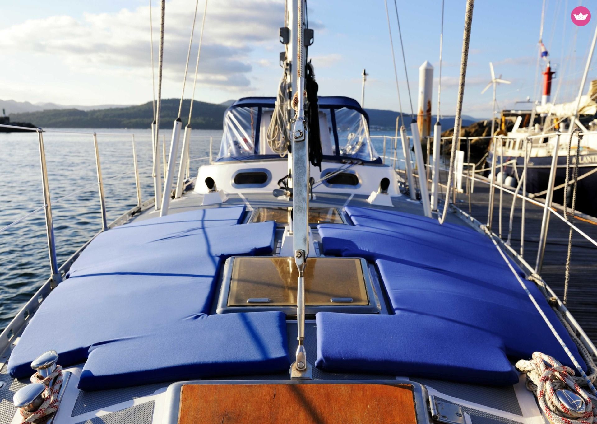 Charter sailboat in Ibiza  