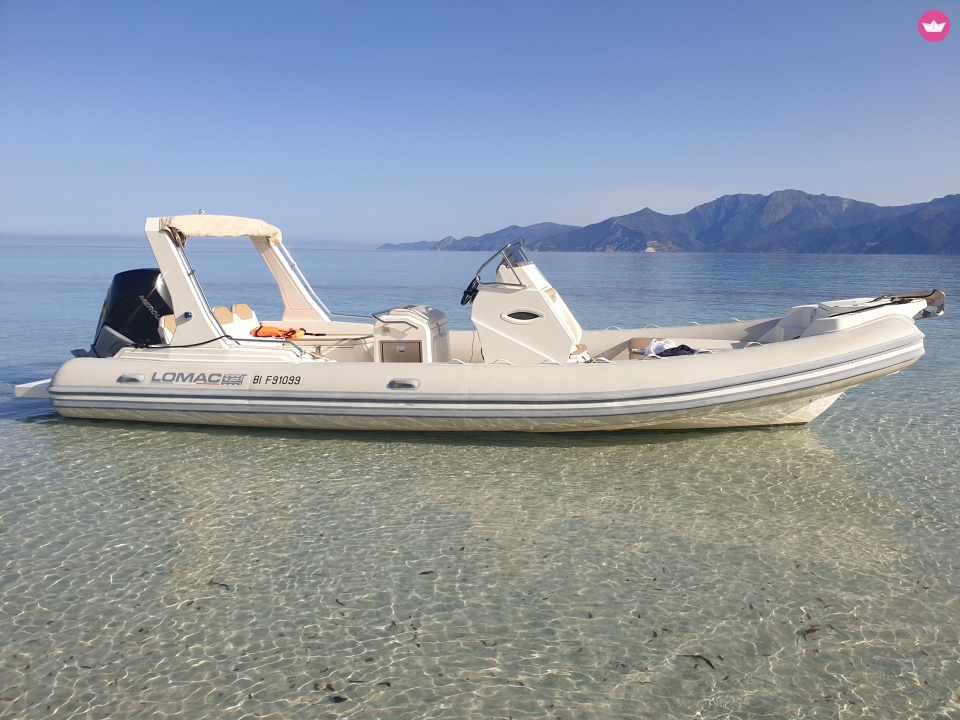 Semi-rigide Lomac Nautica 850 In 300cv 4