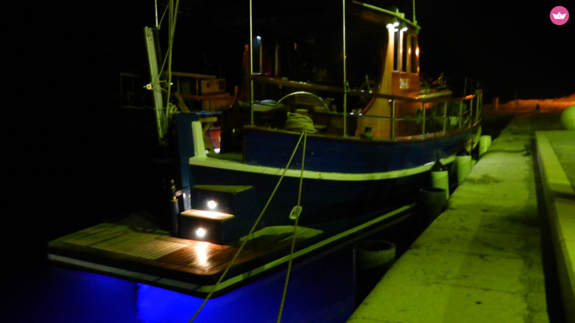 Traditional Croatian Boat Leut Palagruža in Split  