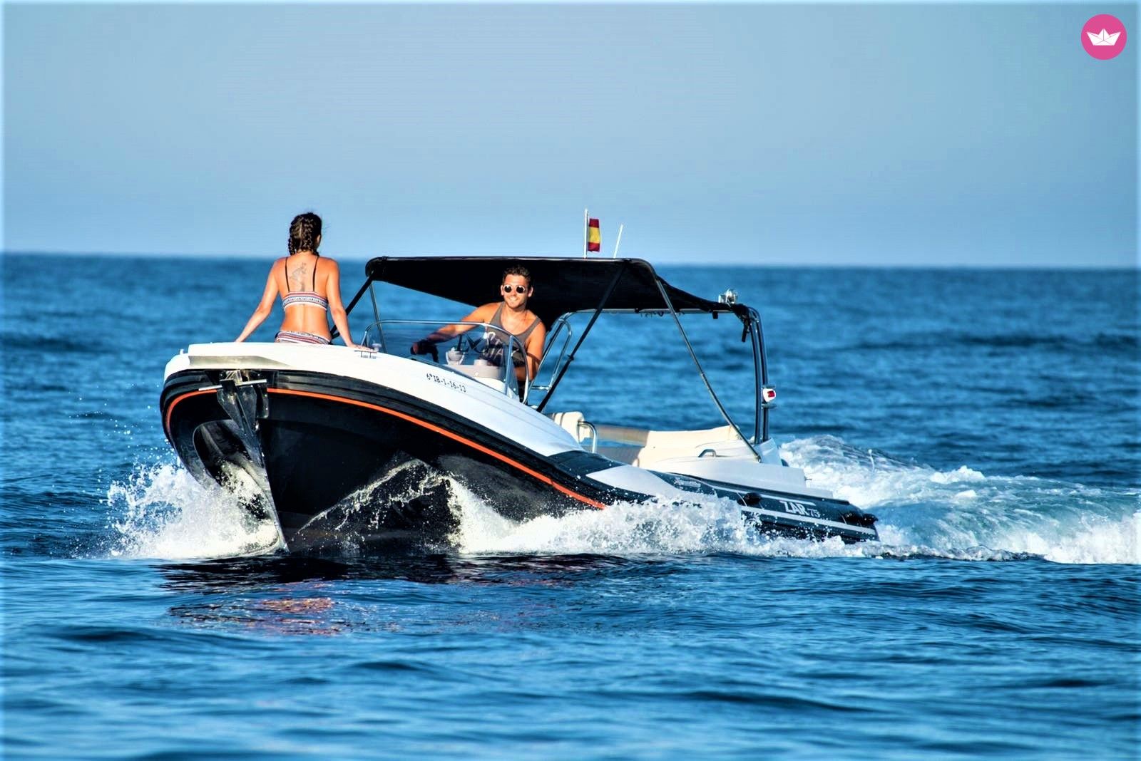 Zar 75 in Ibiza for hire