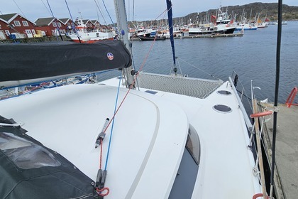 Catamaran with skipper