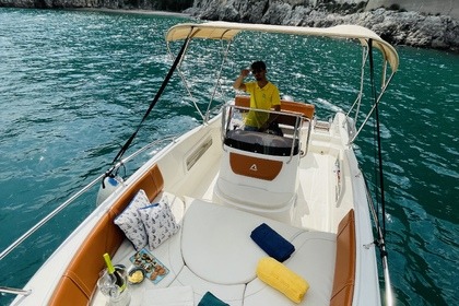 Noleggio Barca senza patente  Allegra 21 open Amalfi
