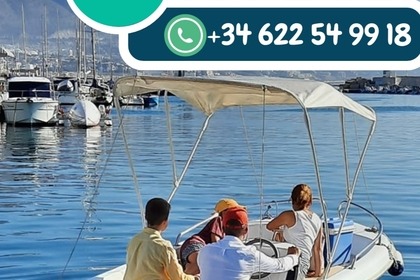 Hire Boat without licence  Sun Beach Fuengirola