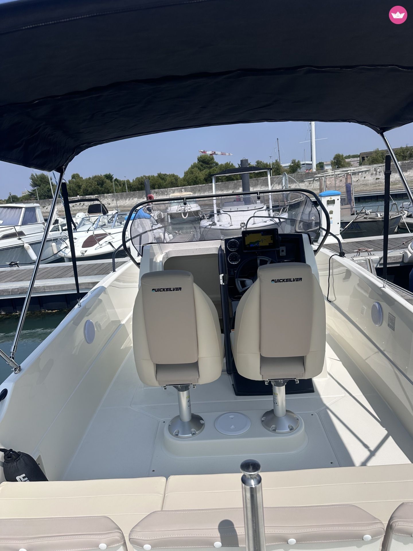 Bateau à moteur Quicksilver 705 Open 150cv 5